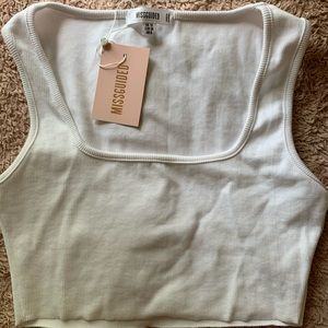 Missguided lounge cropped tank